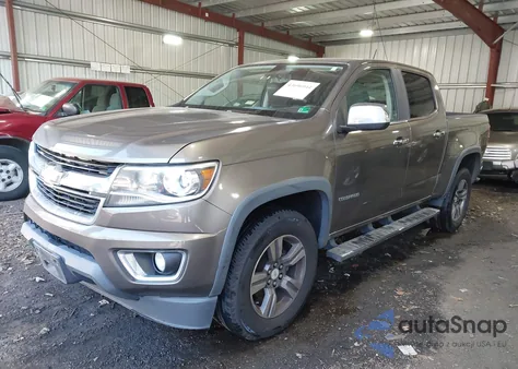 2016 Chevrolet Colorado Lt из США, поврежденный, VIN 1GCGSCEA3G1128636